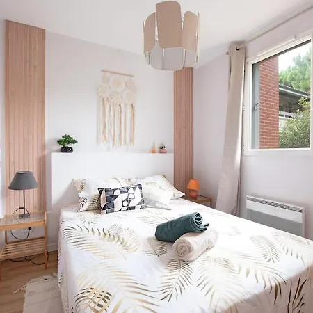 Le Tropical Bali, Appt T2, Proche Metro Et Centre Ville Toulouse Exterior foto